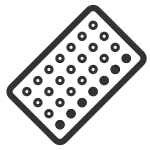 Oral Contraception Pillsx28 SVG Icon